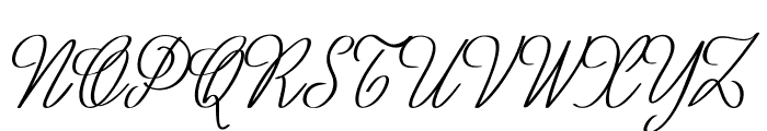 Bretista-CondensedItalic Font UPPERCASE