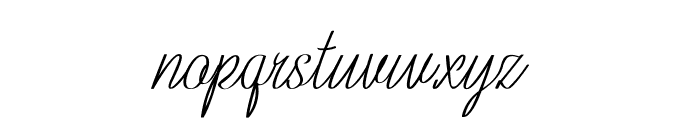 Bretista-CondensedRegular Font LOWERCASE