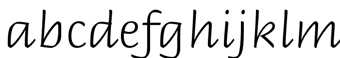 BriemScriptStd-Light Font LOWERCASE