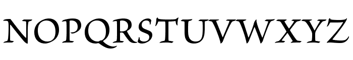 BriosoPro-Medium Font UPPERCASE