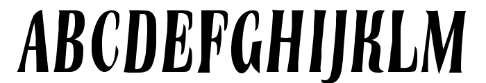 Broach Thin Bold Font UPPERCASE