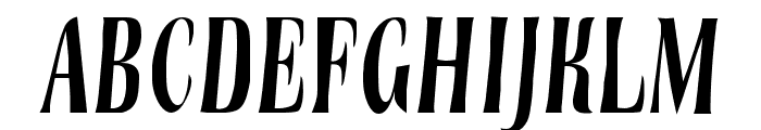Broach Thin Normal Font UPPERCASE