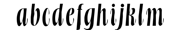 Broach Thin Normal Font LOWERCASE