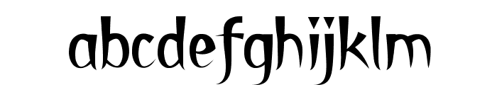 BroomstickBold Font LOWERCASE