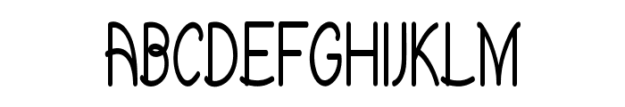 Broosh-CondensedRegular Font UPPERCASE