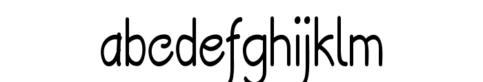 Broosh-CondensedRegular Font LOWERCASE