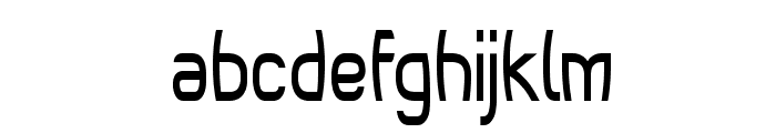 Bruin-CondensedBold Font LOWERCASE