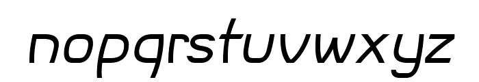 Bruin-Italic Font LOWERCASE