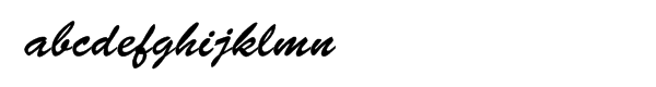 Brush Scriptâ„¢ Sample