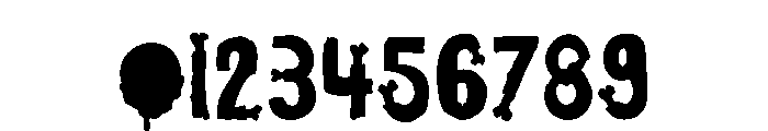 BRAIN EATER Font OTHER CHARS