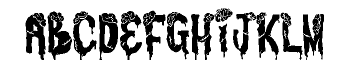 BRAIN EATERZ Bold FONT