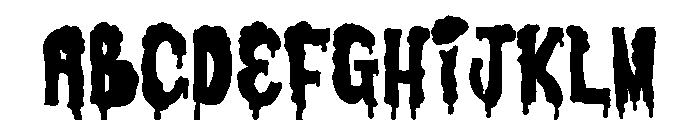 BRAIN EATER FONT