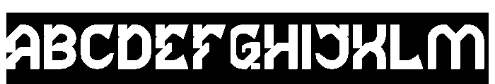 BRAIN MACHINE-Inverse Font UPPERCASE
