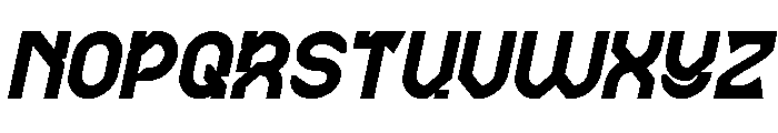 BRAIN MACHINE Italic Font UPPERCASE