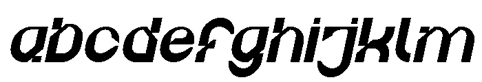 BRAIN MACHINE Italic FONT