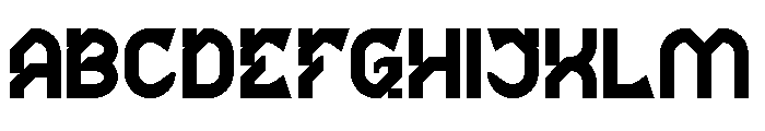BRAIN MACHINE Font UPPERCASE