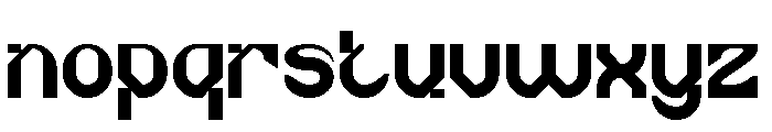 BRAIN MACHINE Font LOWERCASE