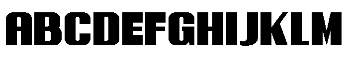 BRAKSTON Extra Bold Font UPPERCASE