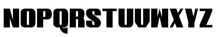BRAKSTON Extra Bold Font UPPERCASE