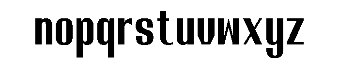 BRAKSTON Extra Light Font LOWERCASE