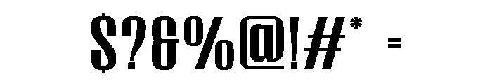 BRAKSTON-ExtraLight Font OTHER CHARS