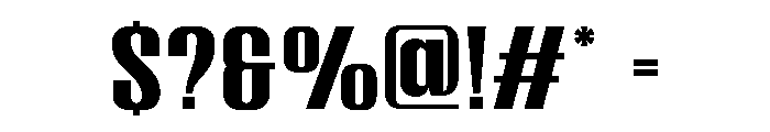 BRAKSTON-Regular Font OTHER CHARS