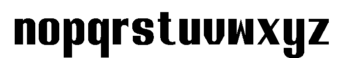BRAKSTON-Regular Font LOWERCASE