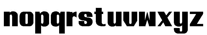 BRAKSTON Semi Bold Font LOWERCASE