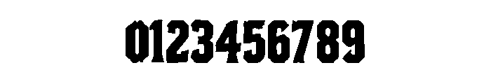 BRAVEFORD Font OTHER CHARS