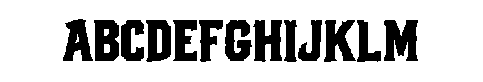 BRAVEFORD Font UPPERCASE