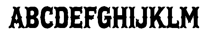 BRAVERO Font UPPERCASE