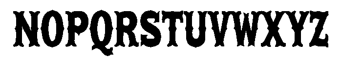 BRAVERO Font UPPERCASE