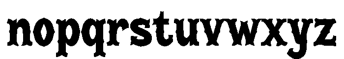 BRAVERO Font LOWERCASE