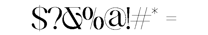BRAVIOLY-Regular Font OTHER CHARS
