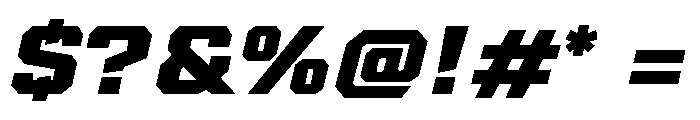 BRAVOX Regular Font OTHER CHARS