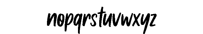 BRAVYNE Font LOWERCASE