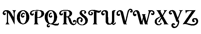BRAVYNO Font UPPERCASE