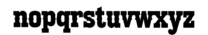 BRAXMONT Font LOWERCASE