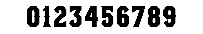 BRAXVOR Font OTHER CHARS