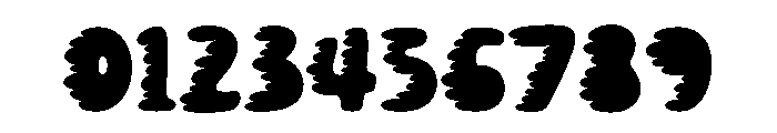 BREEZY CHUNK Font OTHER CHARS