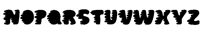 BREEZY CHUNK Font UPPERCASE