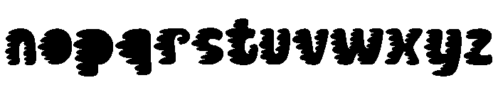 BREEZY CHUNK Font LOWERCASE