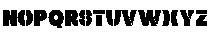 BREZO Regular Font UPPERCASE