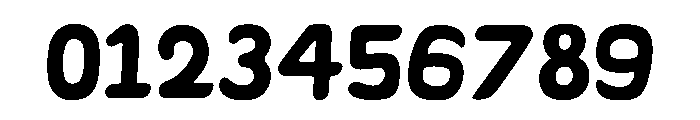 BRIANTA RETRO Font OTHER CHARS