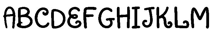 BRIGHT SPIRIT Regular Font UPPERCASE