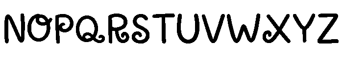 BRIGHT SPIRIT Regular Font UPPERCASE