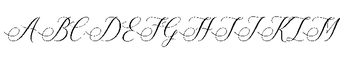 BRITHNEY-Regular Font UPPERCASE