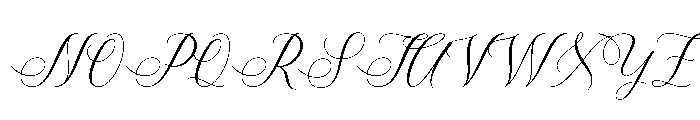 BRITHNEY-Regular Font UPPERCASE