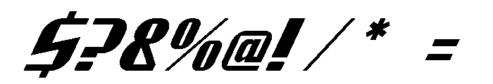 BRO-SPY Font OTHER CHARS