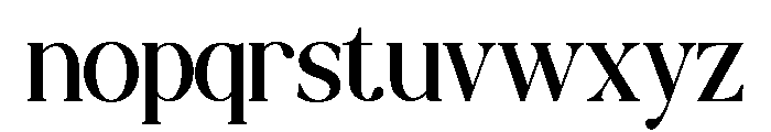 BROGADE-Regular Font LOWERCASE